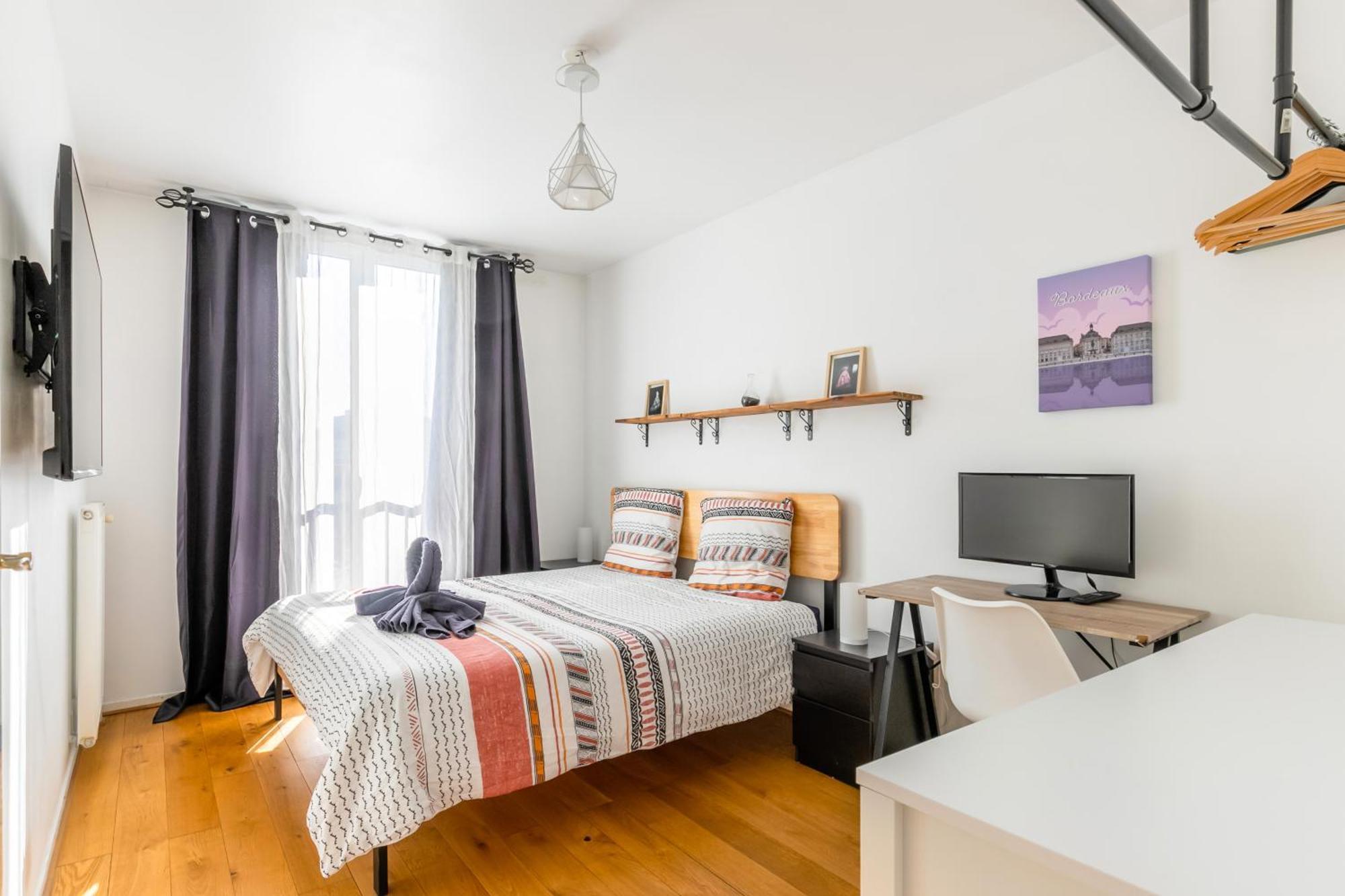 Transports, Parking, A/C & Equipped For Long Stays Saint-Ouen  Luaran gambar